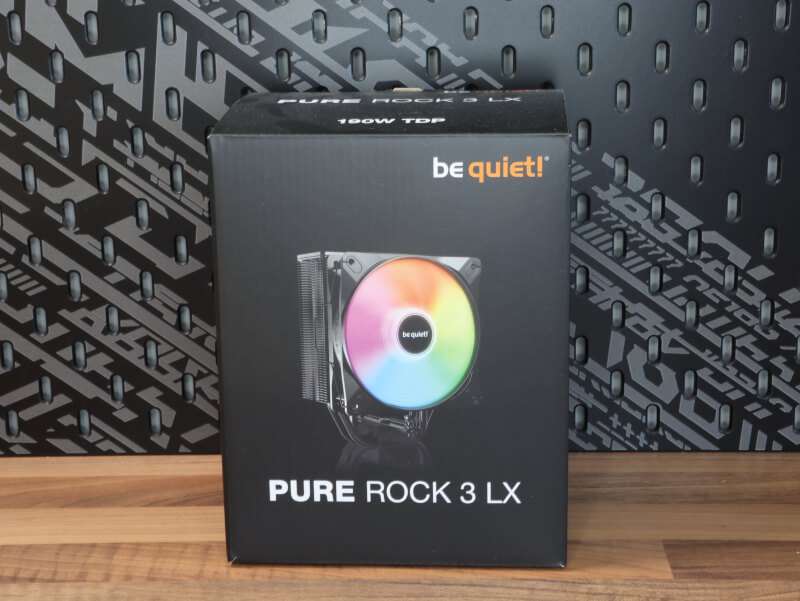 ARGB RGB Light Wings be quiet! Pure Rock 3 LX Intel AMD air cooler.JPG
